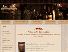 Tablet Screenshot of jantiek.nl